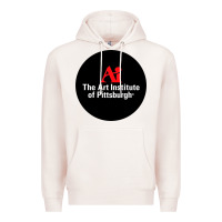 Pale Pink Art Institute of Pittsburgh Premium Hoodie - linhVisuals