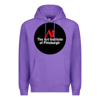 Purple Art Institute of Pittsburgh Premium Hoodie - linhVisuals