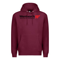 Burgundy wentworth institute of technology Premium Hoodie - linhVisuals