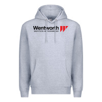Heather Grey wentworth institute of technology Premium Hoodie - linhVisuals