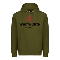 Army Green whitworth university Premium Hoodie - linhVisuals