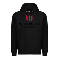 Black whitworth university Premium Hoodie - linhVisuals