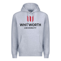 Heather Grey whitworth university Premium Hoodie - linhVisuals