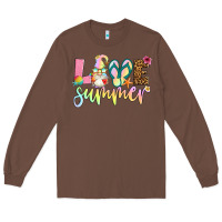 Chestnut love summer with gnome Long Sleeve Tee - Artiststas