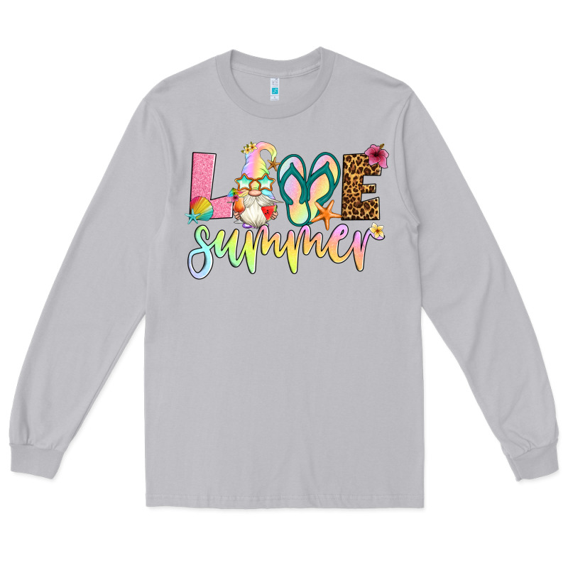 Love Summer With Gnome Long Sleeve Tee by Artiststas | Teevron