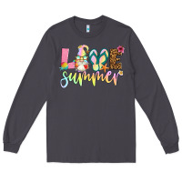 Smoke love summer with gnome Long Sleeve Tee - Artiststas