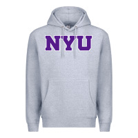 Heather Grey new york university nyu Premium Hoodie - linhVisuals