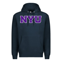 Navy new york university nyu Premium Hoodie - linhVisuals