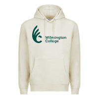 Oatmeal Heather wilmington college Premium Hoodie - linhVisuals