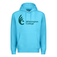 Ocean Blue wilmington college Premium Hoodie - linhVisuals