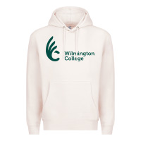 Pale Pink wilmington college Premium Hoodie - linhVisuals