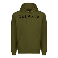 Army Green Calarts Premium Hoodie - linhVisuals