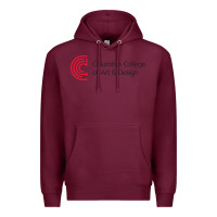 Burgundy columbus college of art and design Premium Hoodie - linhVisuals