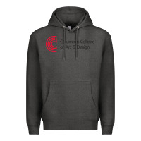Charcoal Heather columbus college of art and design Premium Hoodie - linhVisuals