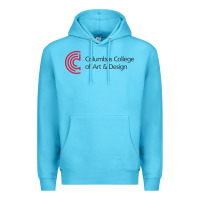 Ocean Blue columbus college of art and design Premium Hoodie - linhVisuals