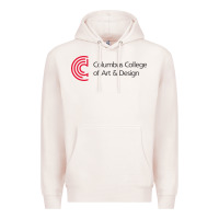 Pale Pink columbus college of art and design Premium Hoodie - linhVisuals