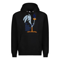 Black The Road Runner Show Premium Hoodie - linhVisuals