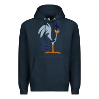 Navy The Road Runner Show Premium Hoodie - linhVisuals