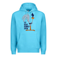 Ocean Blue The Road Runner Show Premium Hoodie - linhVisuals