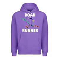 Purple Road Runner Beep Beep Premium Hoodie - linhVisuals