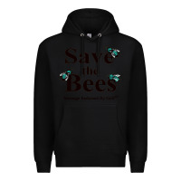 Black save the bees   tyler the creator Premium Hoodie - linhVisuals