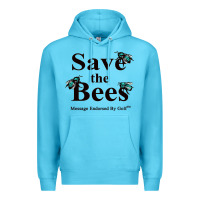 Ocean Blue save the bees   tyler the creator Premium Hoodie - linhVisuals