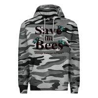 Slate Camo save the bees   tyler the creator Premium Hoodie - linhVisuals