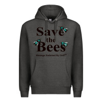 Charcoal Heather save the bees   tyler the creator Premium Hoodie - linhVisuals