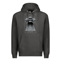 Charcoal Heather hunt showdown anniversary three of skulls black t shirt Premium Hoodie - linhVisuals