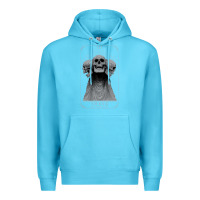 Ocean Blue hunt showdown anniversary three of skulls black t shirt Premium Hoodie - linhVisuals