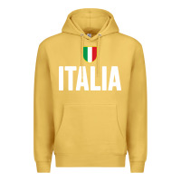 Antique Gold italia soccer jersey Premium Hoodie - linhVisuals
