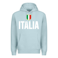 Blue Mist italia soccer jersey Premium Hoodie - linhVisuals
