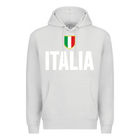 Dove Grey italia soccer jersey Premium Hoodie - linhVisuals