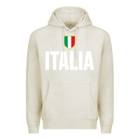 Oatmeal Heather italia soccer jersey Premium Hoodie - linhVisuals