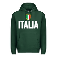 Sports Green italia soccer jersey Premium Hoodie - linhVisuals