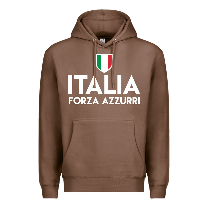 Italia Soccer Jersey Premium Hoodie by linhVisuals | Teevron