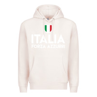 Pale Pink italia soccer jersey Premium Hoodie - linhVisuals