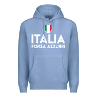 Colony Blue italia soccer jersey Premium Hoodie - linhVisuals