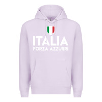 Lilac italia soccer jersey Premium Hoodie - linhVisuals