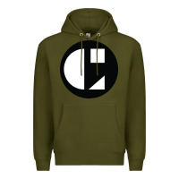 Army Green cornish college of the arts Premium Hoodie - linhVisuals