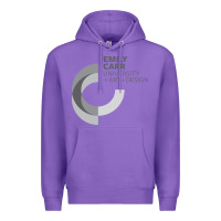 Purple emily carr university of art and design Premium Hoodie - linhVisuals