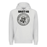 Dove Grey the smiths Premium Hoodie - linhVisuals