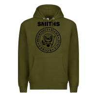 Army Green the smiths Premium Hoodie - linhVisuals