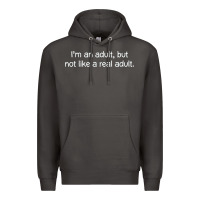 Smoke i'm an adult, but not like Premium Hoodie - linhVisuals