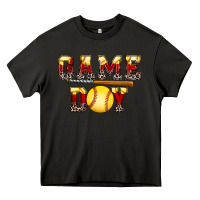 Asphalt game day softball Heavy Core Tee - FaDigitalArtStudio