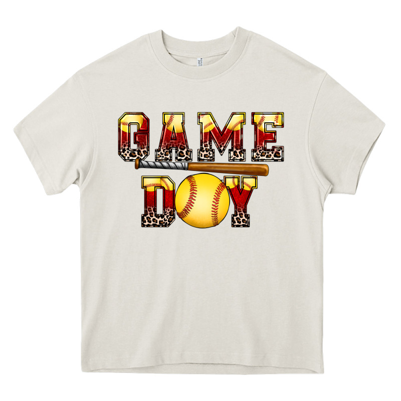 Game Day Softball Heavy Core Tee by FaDigitalArtStudio | Teevron