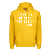 Lemon i'm in the witness protection program Premium Hoodie - linhVisuals