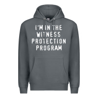 Rock i'm in the witness protection program Premium Hoodie - linhVisuals