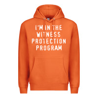 Carrot i'm in the witness protection program Premium Hoodie - linhVisuals