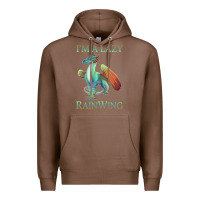 Chestnut Chill Rainwing Dragon Retro Fan Tee Wings of Fire Premium Hoodie - linhVisuals